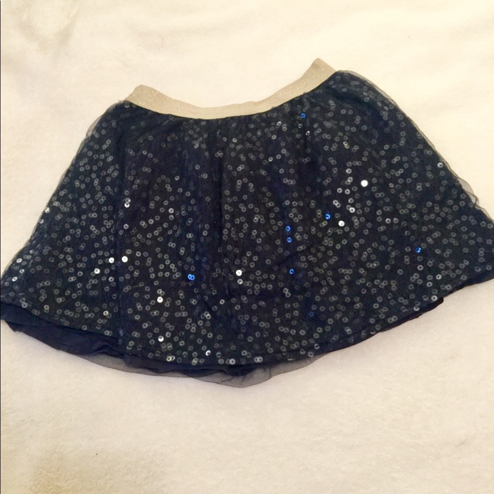 Osh Kosh Navy sequin skirt