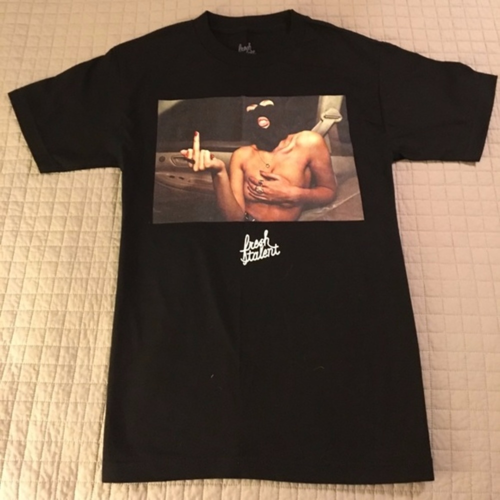 Fresh Talent Middle Finger Tshirt