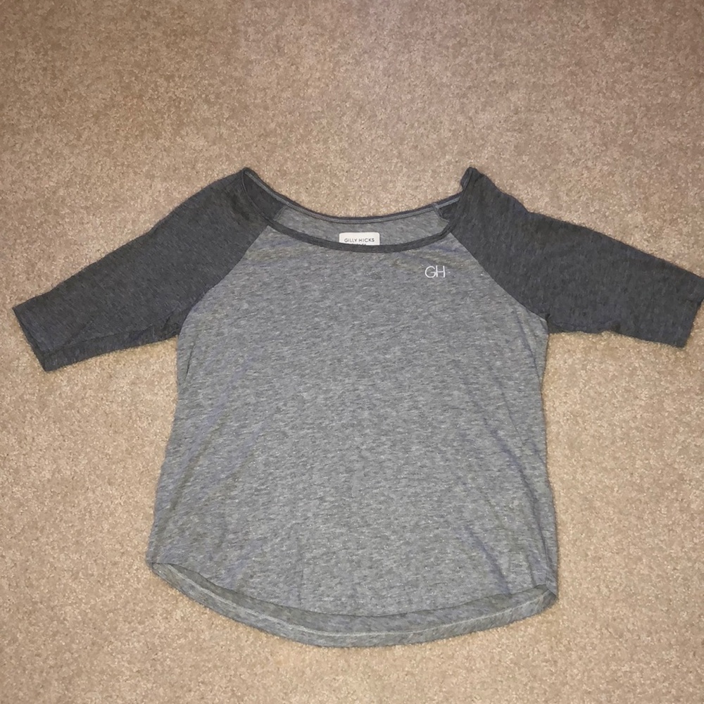 Gray shirt