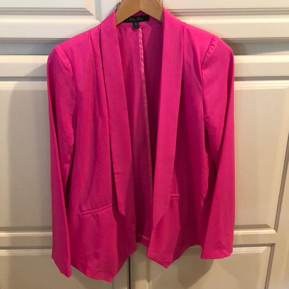 Pink blazer