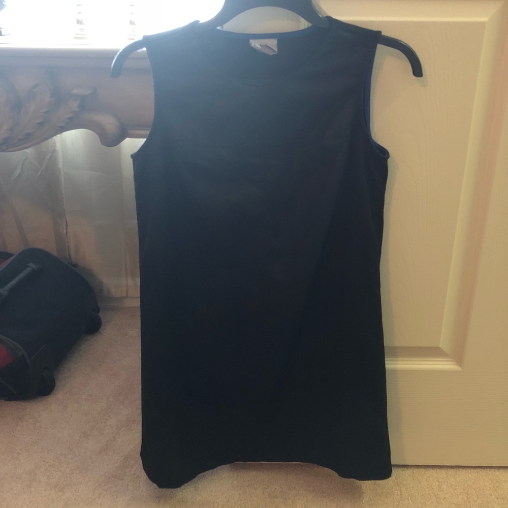 Black mini dress