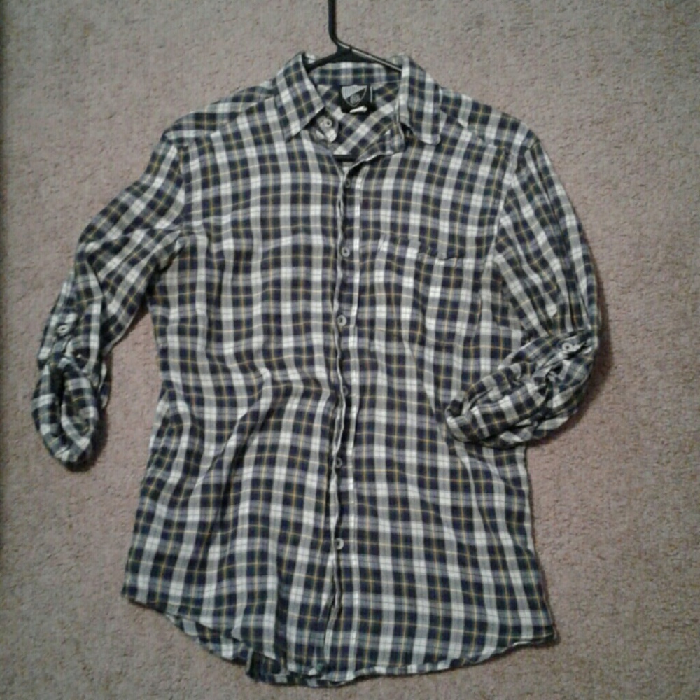 BDG Plaid Button Down