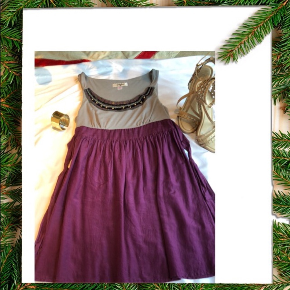 Pretty purple dress!