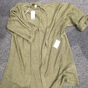 Forever 21 Open-Knit Cardigan