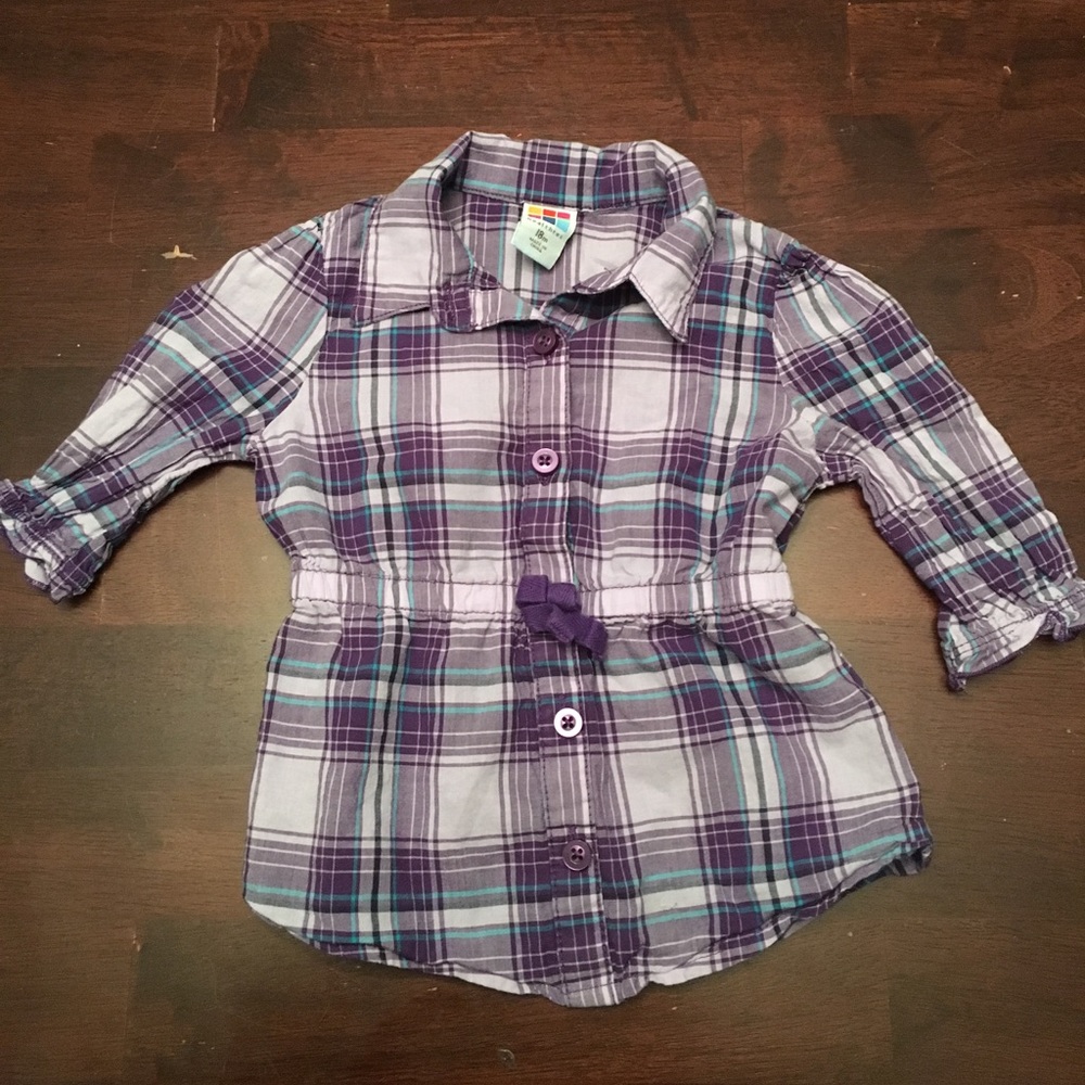 Healthtex 18 month purple shirt
