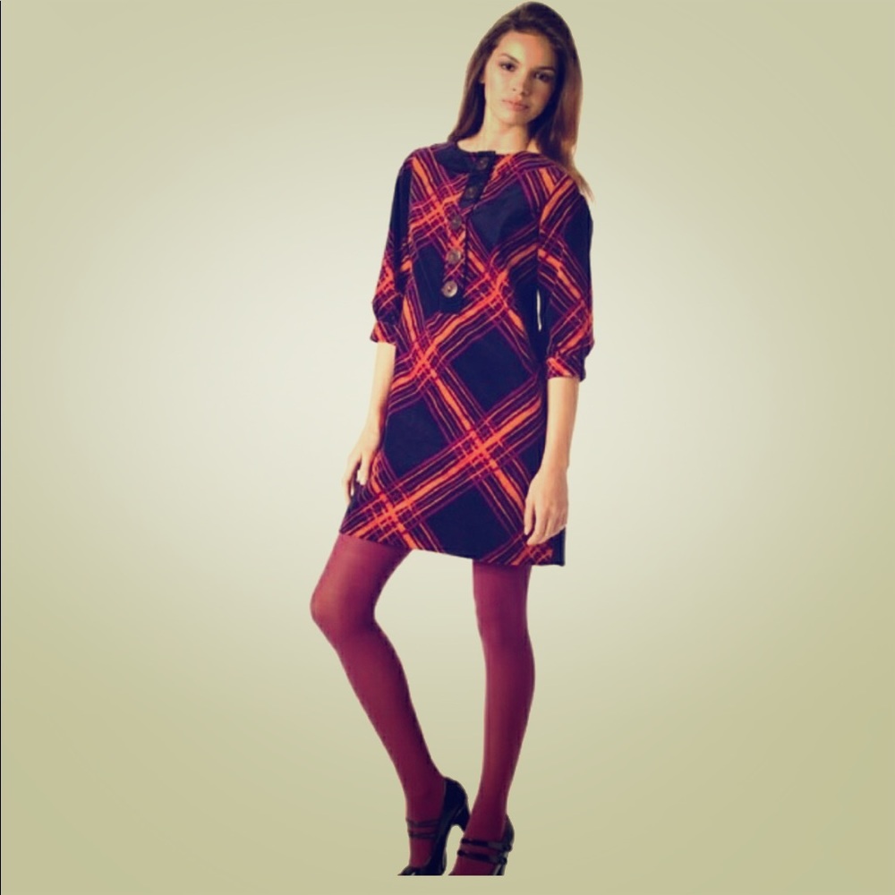 GO International Plaid Dress