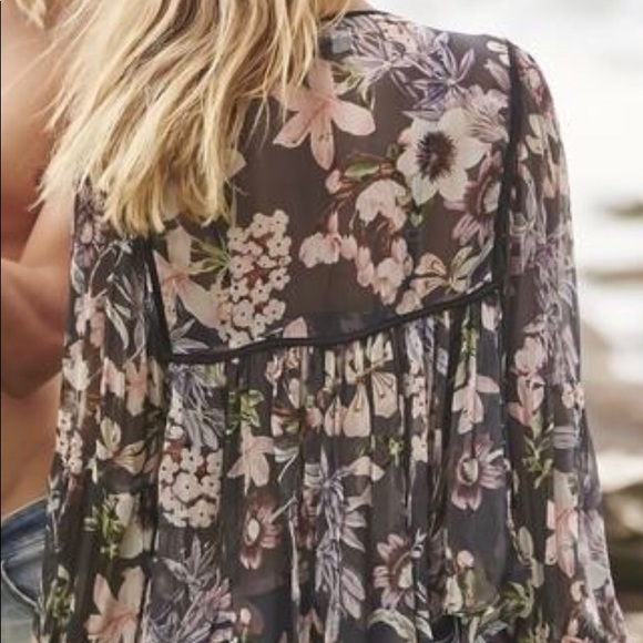 NWT NEVER WORN!  Boho Is Best Sheer Top - Picture 5 of 6