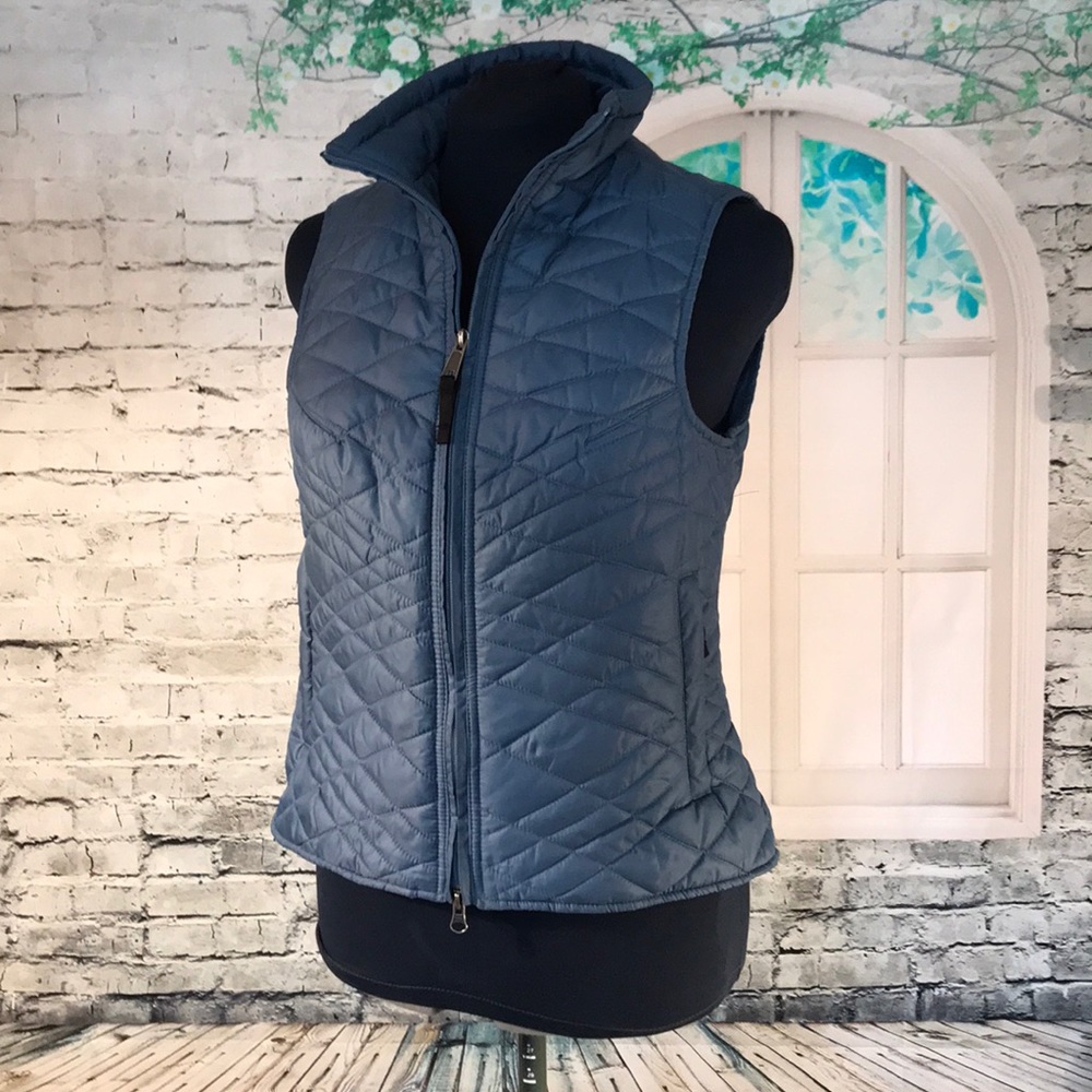 Quilted packable vest