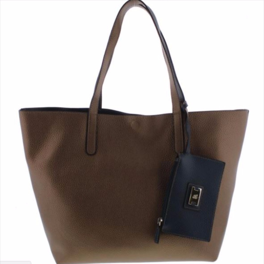 Reversible Tote Brass Storm