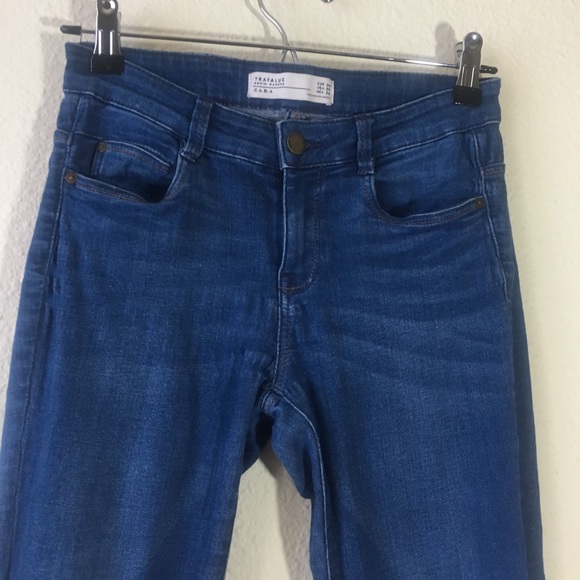 ZARA | MEDIUM WASH MID RISE SKINNY JEANS - Picture 3 of 6