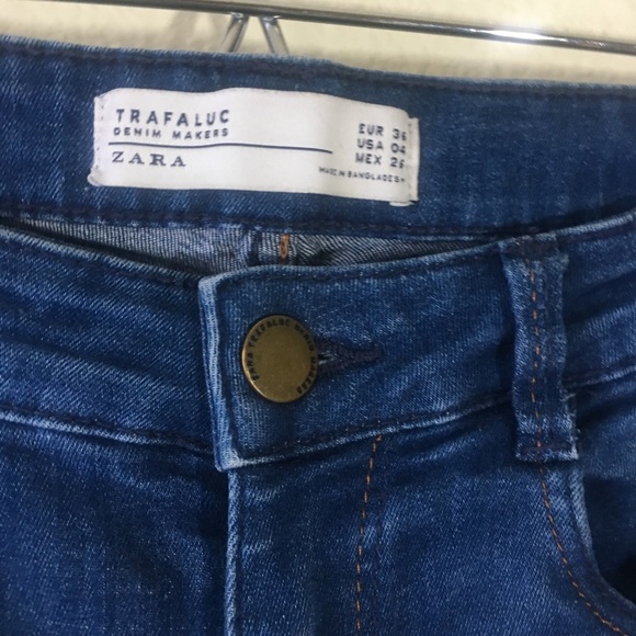 ZARA | MEDIUM WASH MID RISE SKINNY JEANS - Picture 4 of 6