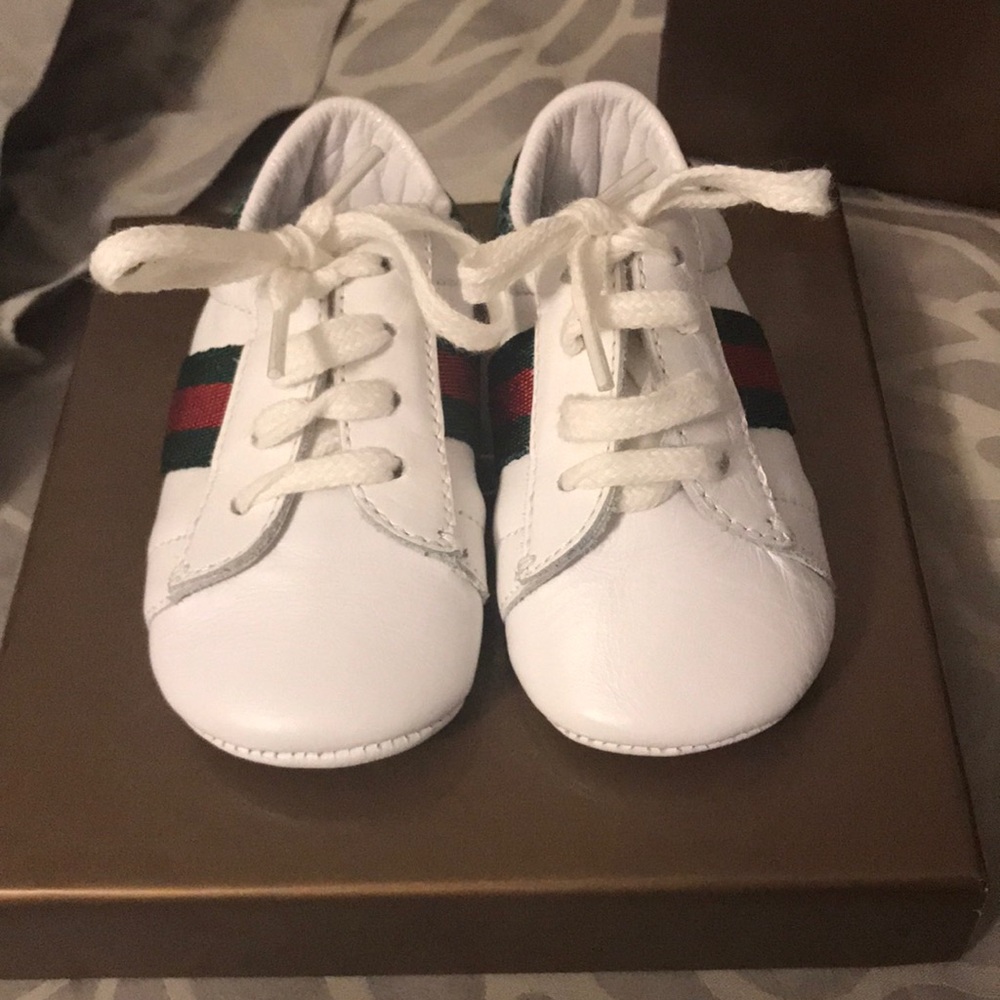 Authentic Gucci infant sneakers