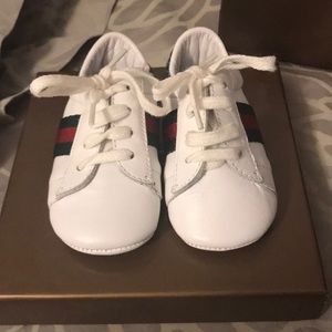 Authentic Gucci infant sneakers