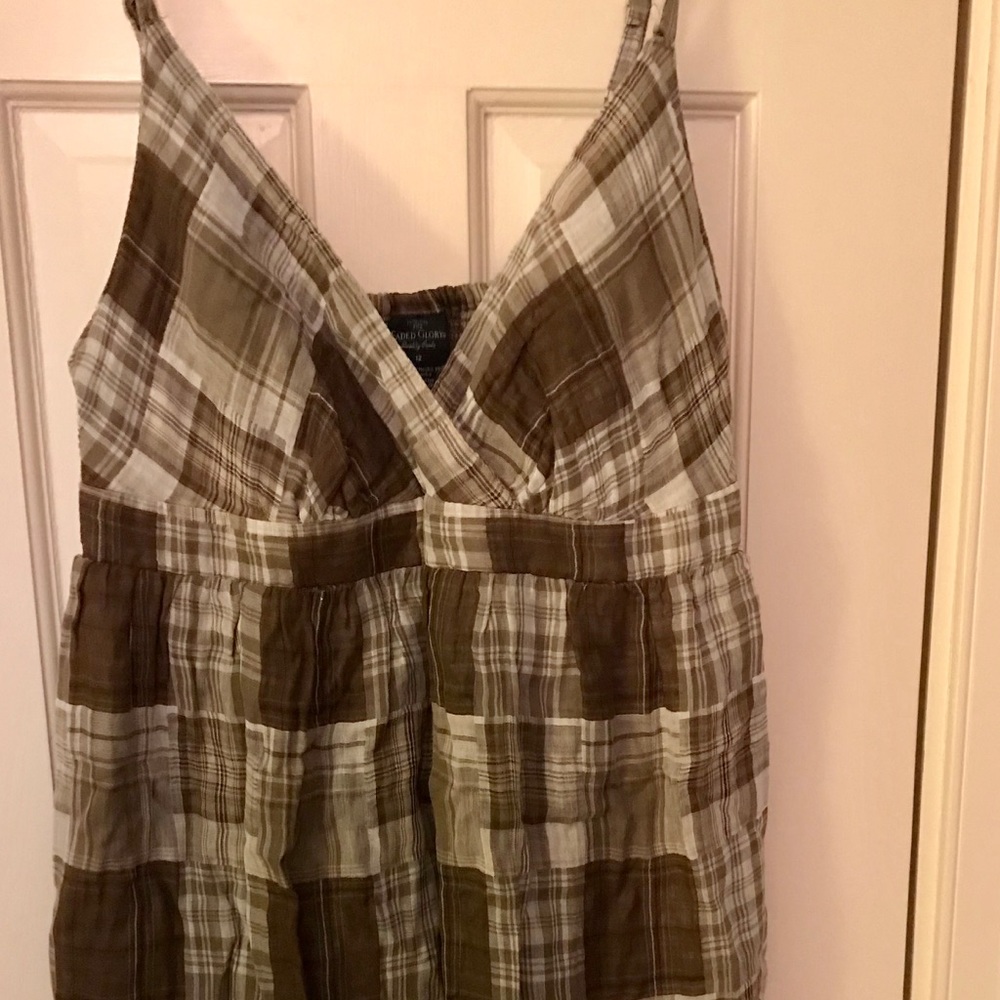 Sleeveless cotton dress size 12