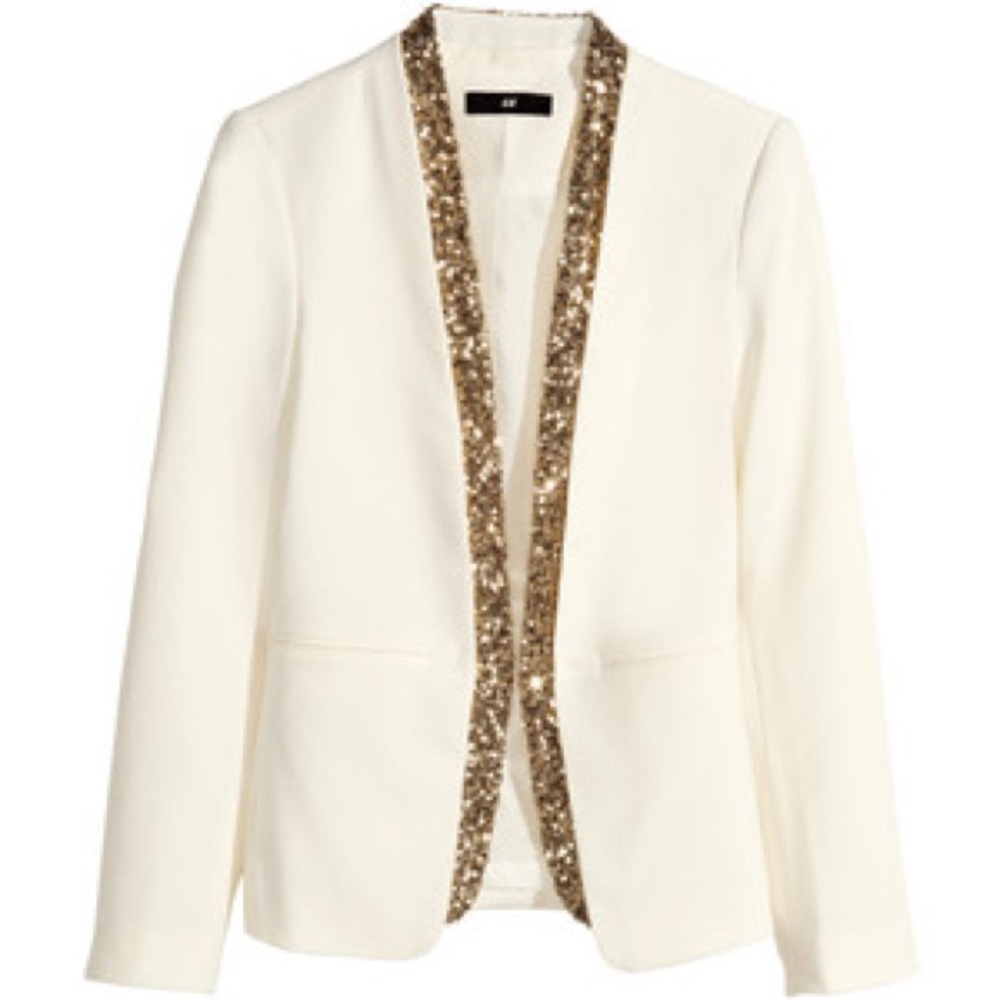 H&M sequined blazer