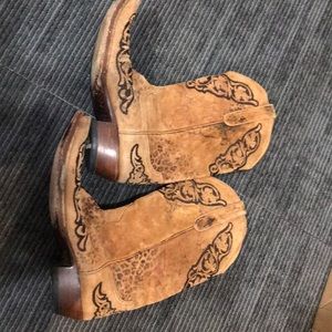 Old Gringo Boots Men 9D Womens 11. Brown Suede