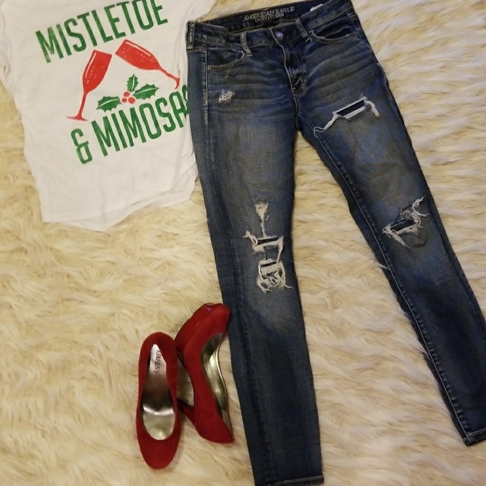 American Eagle super stretch jeans ❤