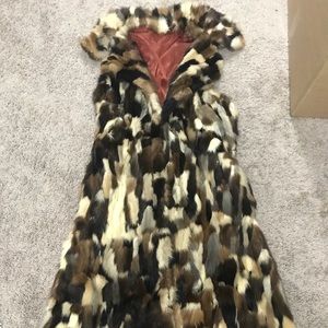 Stunning! Mink coat vest!!!