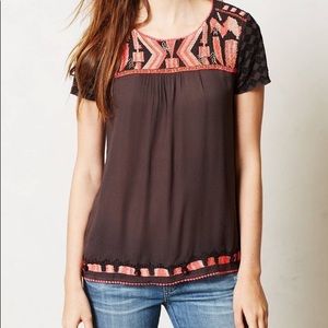 HD in Paris Anthropologie brand Top