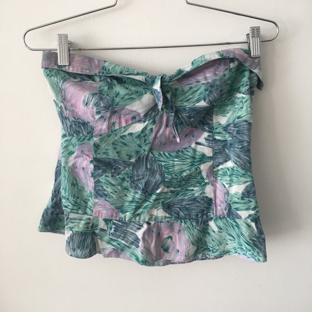 Anthropologie Odille - Crop Top in Floral Print
