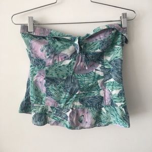 Anthropologie Odille - Crop Top in Floral Print