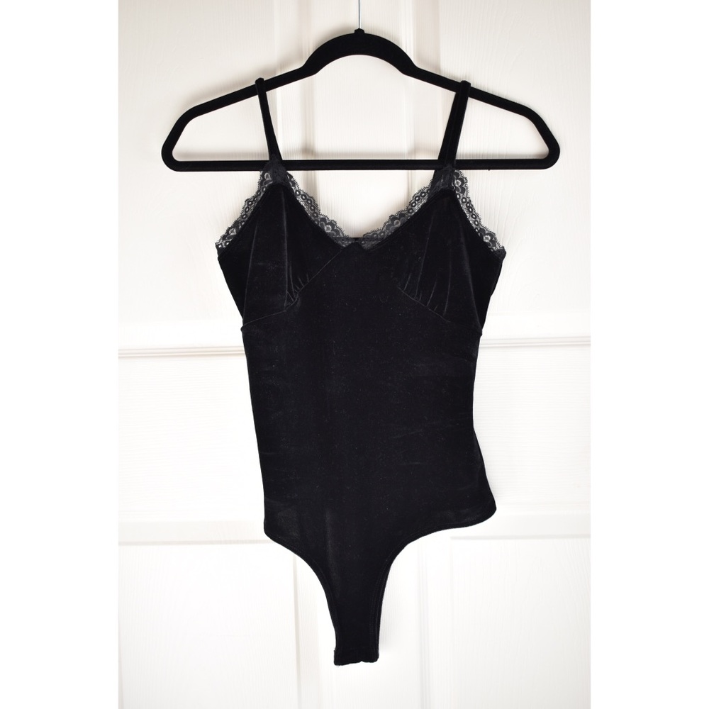 Velvet body suit