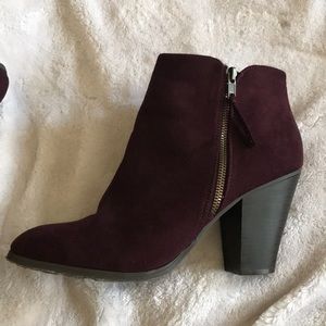 Red and Black boots RESERVED