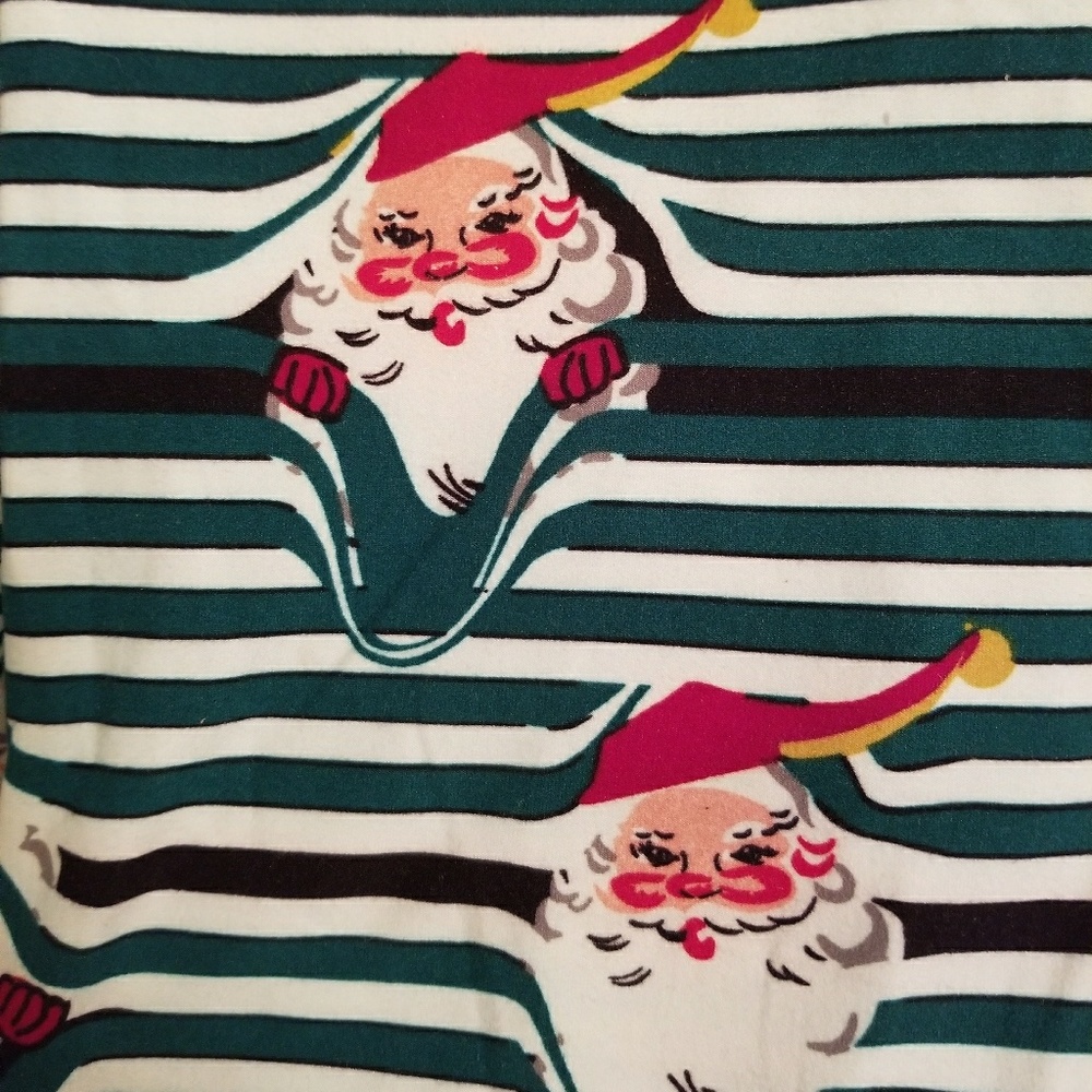 Lularoe Christmas Leggings - Santa