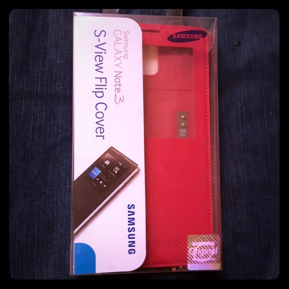 Note 3 s-view flip cover