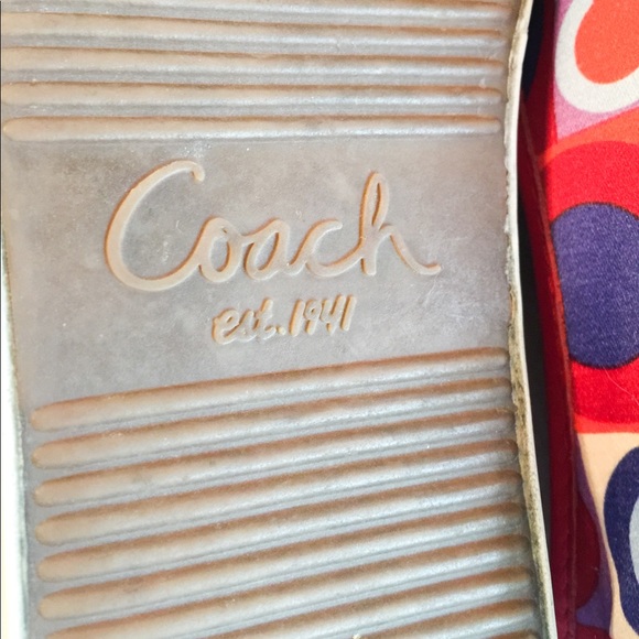 Coach Multi Color Tennis Shoes - Picture 6 of 8