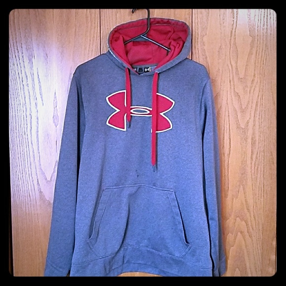 Men's under armor hooded sweatshirt - Picture 1 of 1