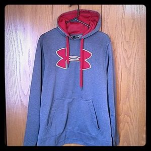 Men's under armor hooded sweatshirt