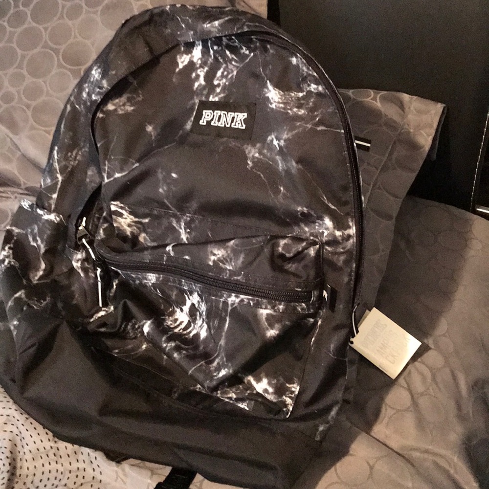 New pink backpack