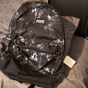 New pink backpack