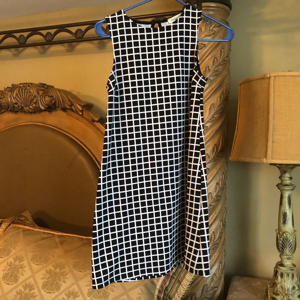 Plaid mini dress