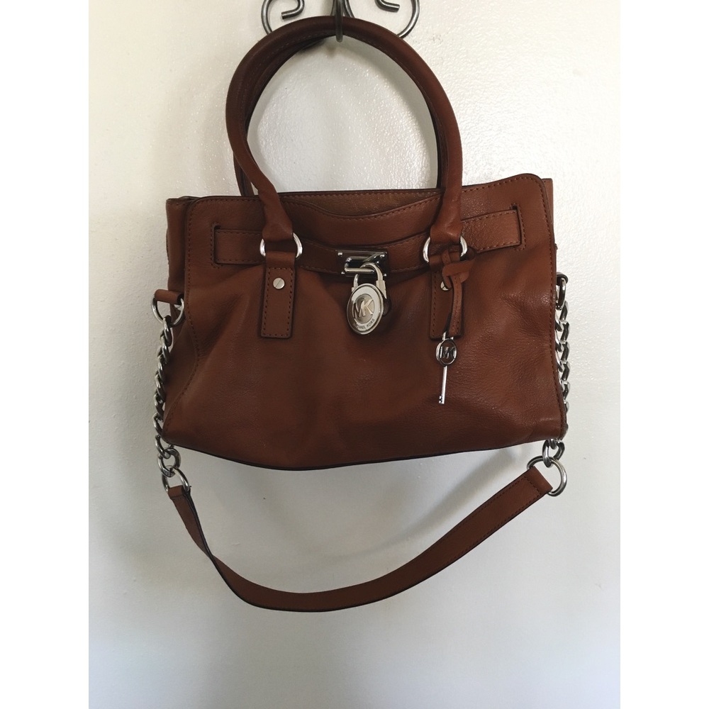 Camel color Michael Kors purse