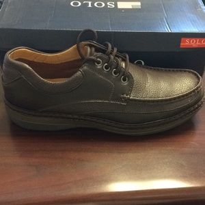 Mens Solo Casual Dress Shoes- Coffee Brown 9.5