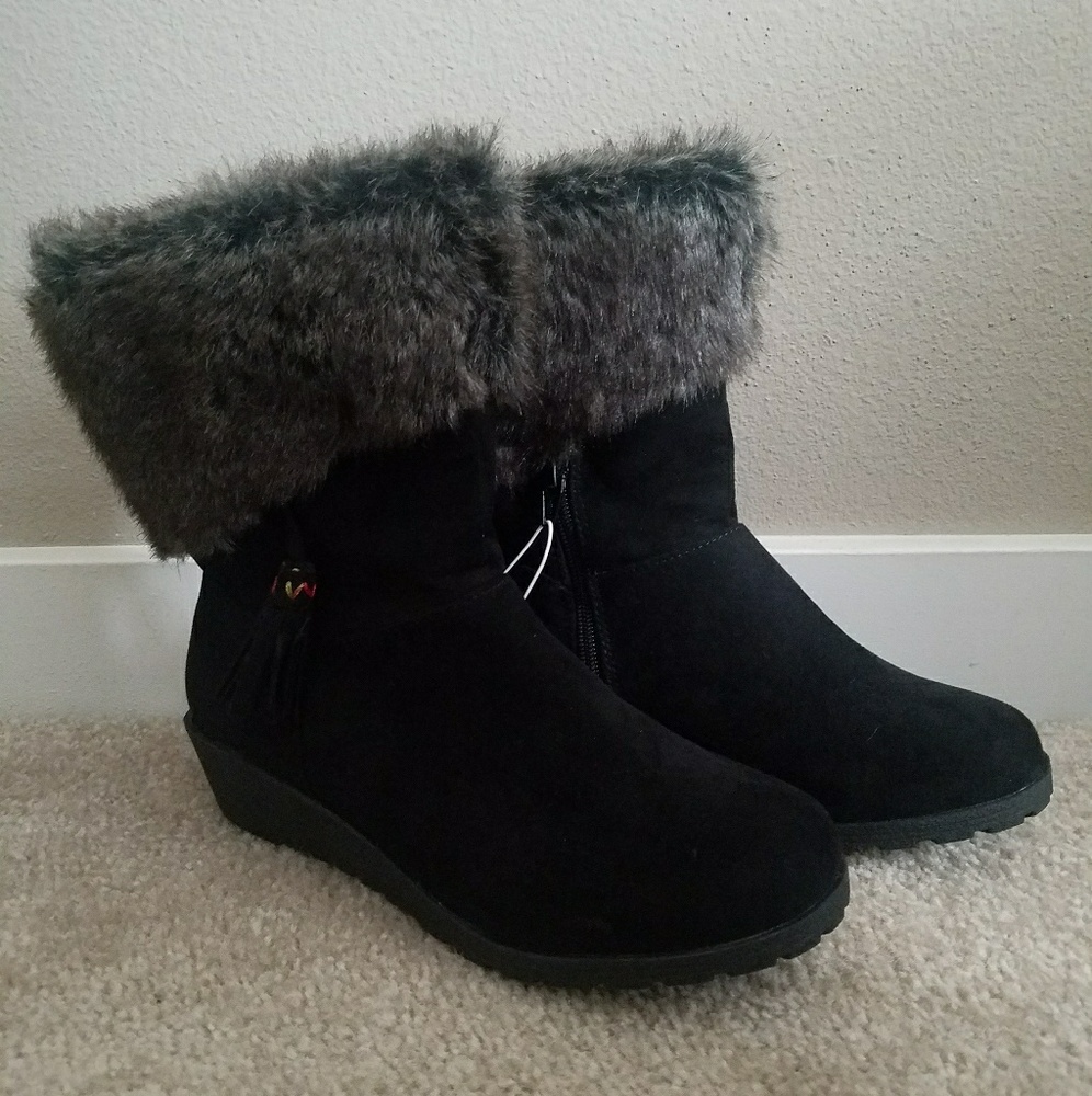 Stevies Faux Fur Boots
