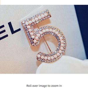 Ladies Fashion Jewelry, Rhinestone Pearl Gold