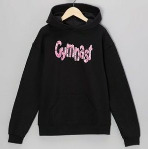 Black 'Gymnast' Bubbles Hoodie