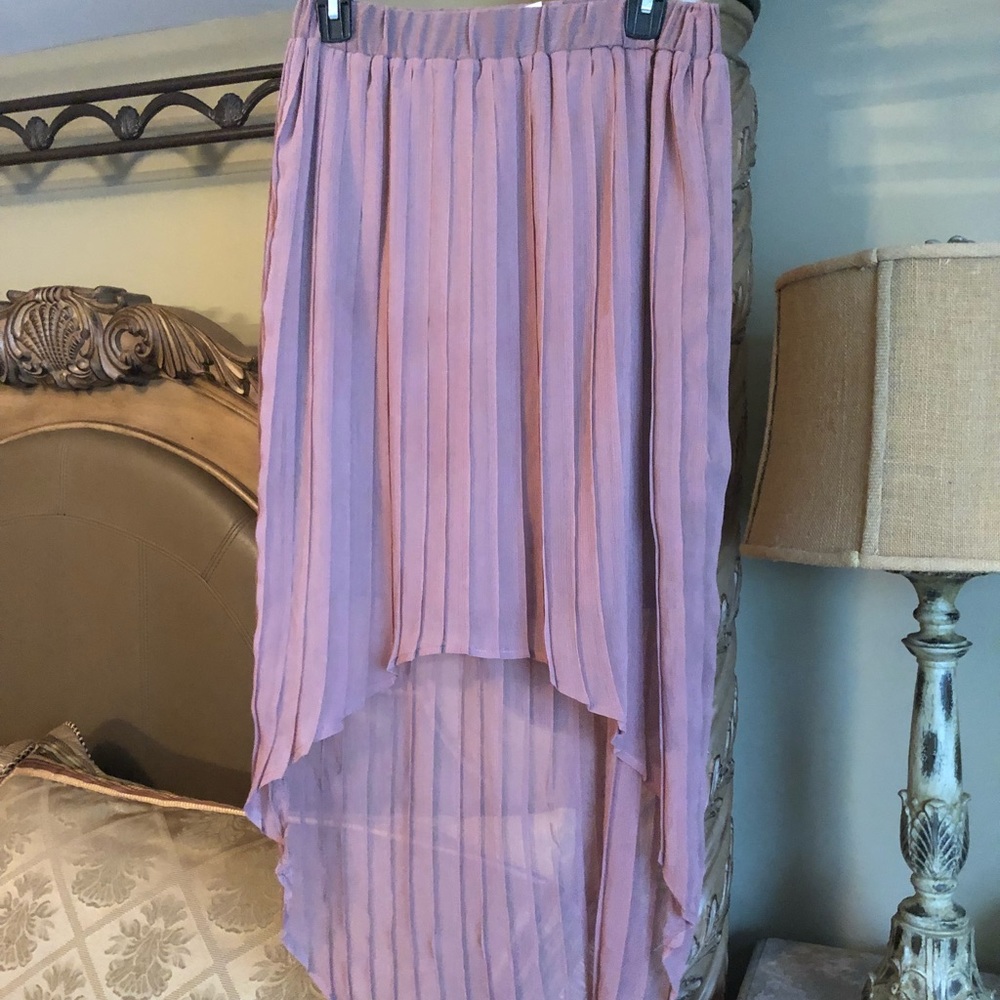 High low skirt