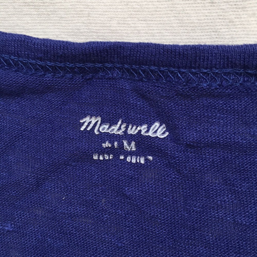 Madewell linen tee