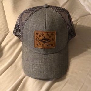 Yeti permit patch trucker hat