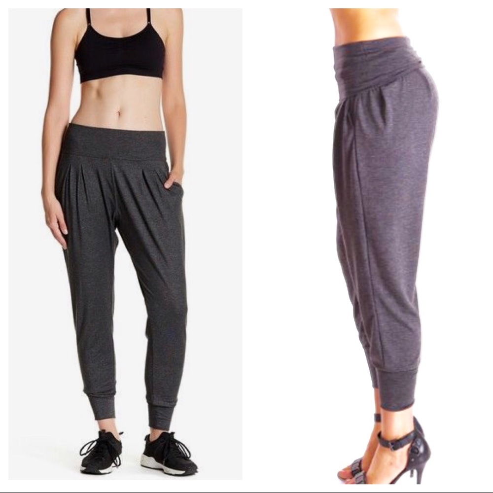 ♦️SALE♦️Charcoal fold waist harem pants - Picture 5 of 5