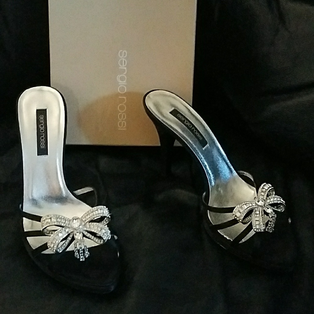 Sergio Rossi black heels