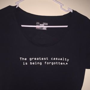 Wounded warrior project shirt black