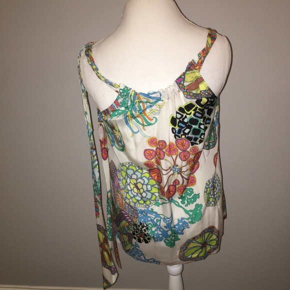 Trina Turk for Banana Republic silk retro Blouse - Picture 5 of 8