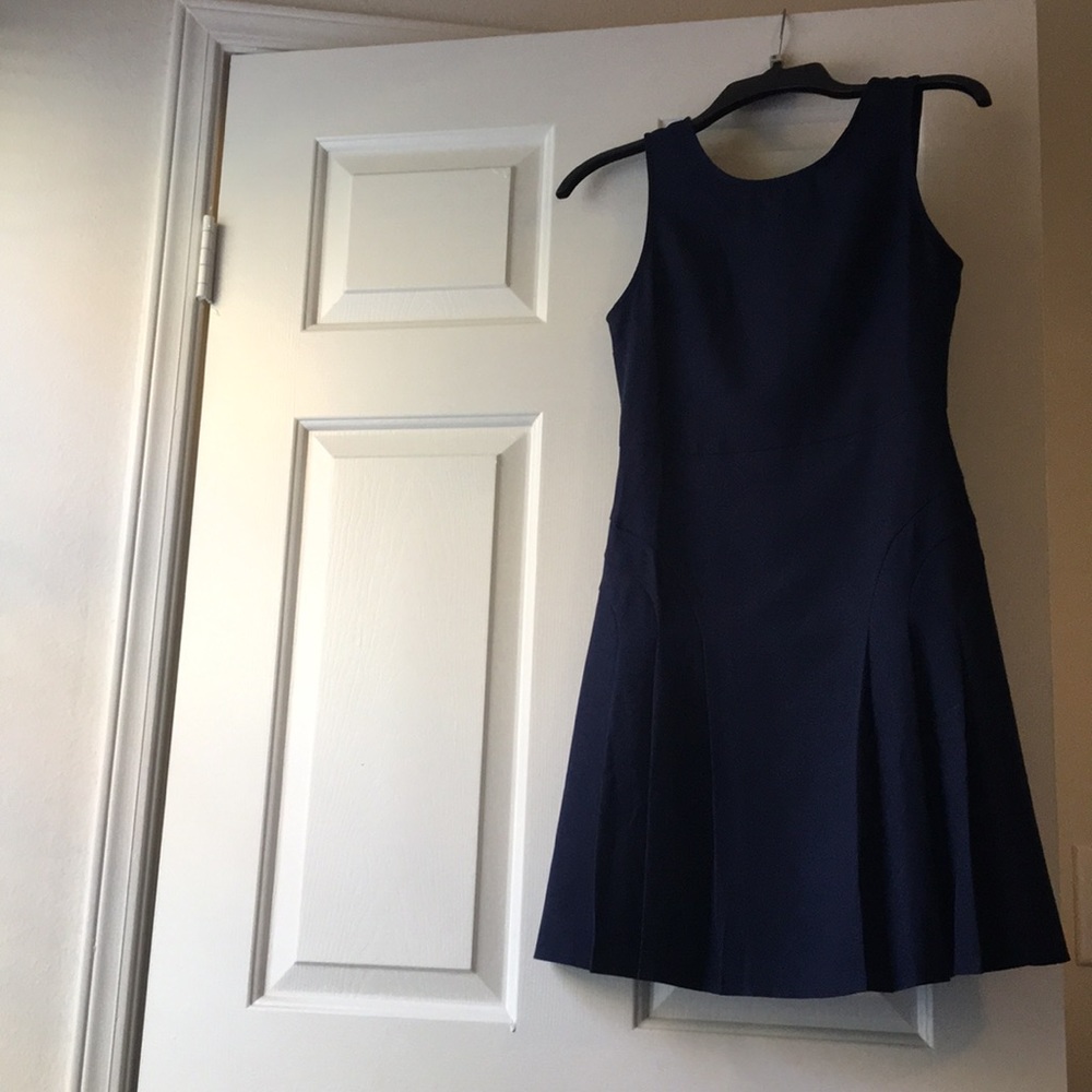 Navy blue dress