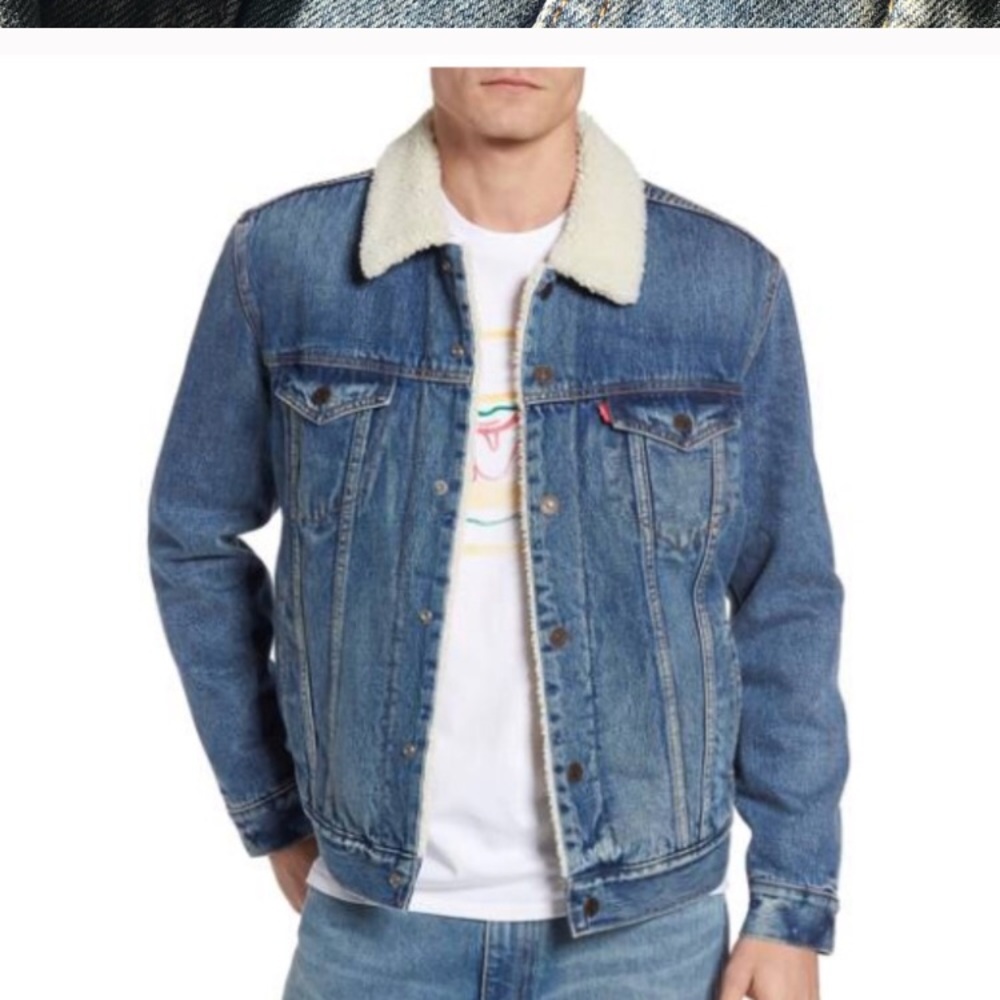 Vintage Levi Sherpa jacket