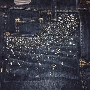 abercrombie dark wash jeans